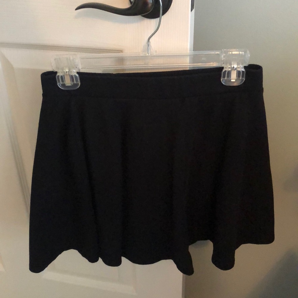 SO Black Skater Skirt